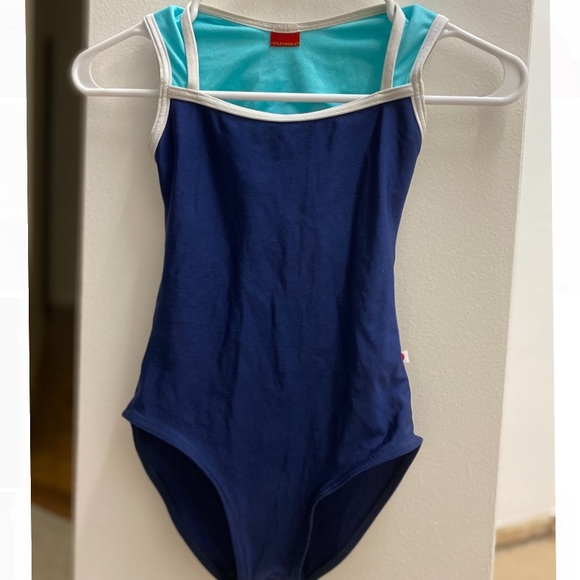 Yumiko Other - Yumiko Blue and White Becky Leotard